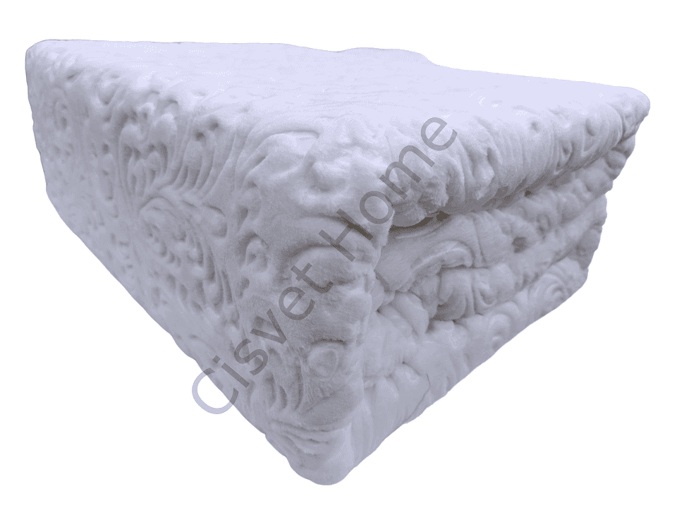 Sarar 4 kg Ekru Çift Kişilik Battaniye 220x240