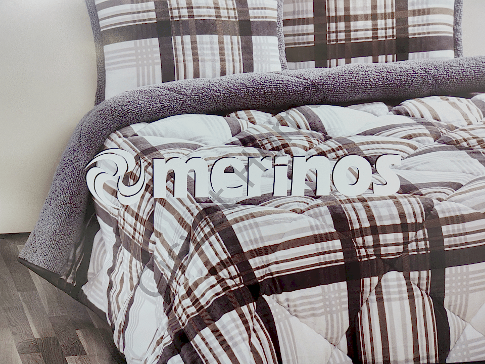 Merinos Yorgan Comforter Set 220X240 Wera Gri