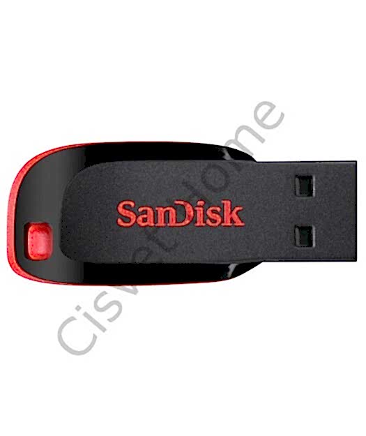 SanDisk Cruzer Blade 32GB USB 2.0 Flash Bellek, Kompakt Tasarım