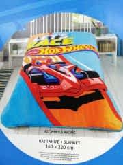 Taç Hot Weels Racing battaniye 160x220