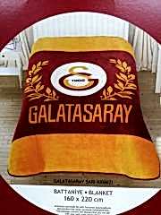 Taç Galatasaray Sarı Kırmızı battaniye 160x220