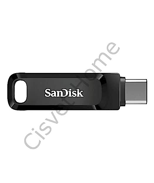 SanDisk Ultra Dual Drive Go  512GB USB Type-C & Type-A, 150MB/s, USB 3.1 Gen 1