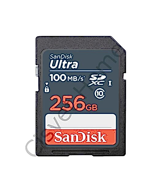 SanDisk Ultra 256GB SDXC UHS-I Hafıza Kartı, Class 10, 100MB/s, Full HD Video