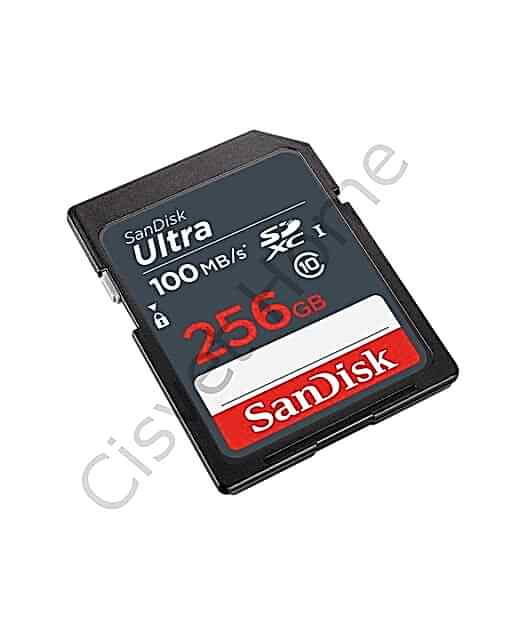 SanDisk Ultra 256GB SDXC UHS-I Hafıza Kartı, Class 10, 100MB/s, Full HD Video