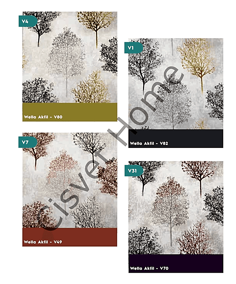 Wella Tree %100 Pamuk Nevresim Takımı