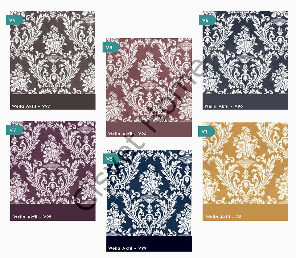 Wella Damask %100 Pamuk Nevresim Takımı