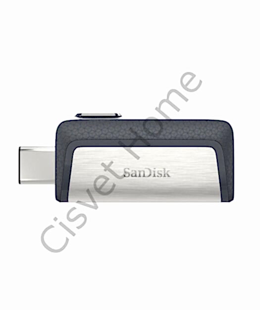 SanDisk Ultra Dual Drive – 128GB USB Type-C & Type-A, 150MB/s, USB 3.1 Gen 1