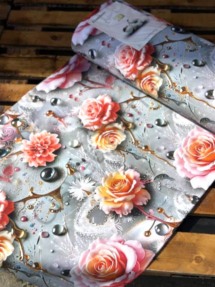 5D Dijital Poplin Kumaş – 240 cm  %100 Pamuk  130 GSM