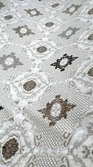 Damask Kahve Welsoft Halı Örtüsü  6 Metrekare