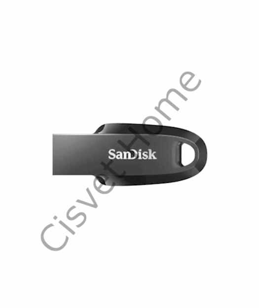 SanDisk Ultra Curve USB 3.2 64GB – Yüksek hız, güvenilir depolama, şık siyah tasarım