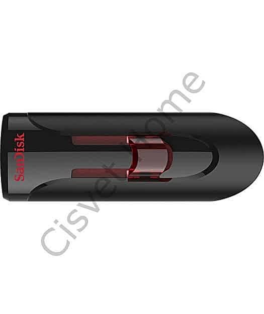 SanDisk Cruzer Glide 32GB USB 3.0 – Kaymalı Tasarım, Siyah-Kırmızı, Tak ve Kullan, Kompakt Plastik Gövde, 2 Yıl Garanti