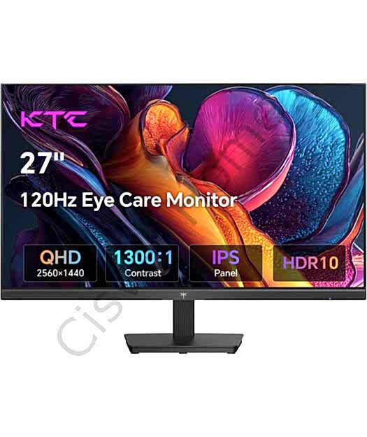 KTC H27D9 – 27'' QHD IPS Monitör, 120Hz, 5ms, HDMI & DP